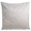 Decorative pillowcase Status, silver color, 60x60cm