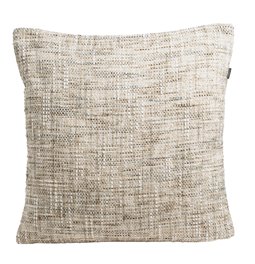 Dekoratīva spilvendrāna Miscanto, smilšu krāsā, 45x45cm