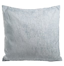 Dekoratīva samta spilvendrāna Status, pelēka 17, 60x60cm