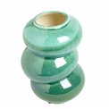 Vase Green, porcelain, H25cm, D16cm