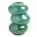 Vase Green, porcelain, H25cm, D16cm