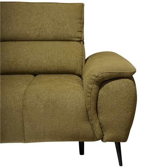 Угловой диван Wemontana Mini, левая сторона, Chester 15, H80-97x276x185cm, высота сиденья 44cm