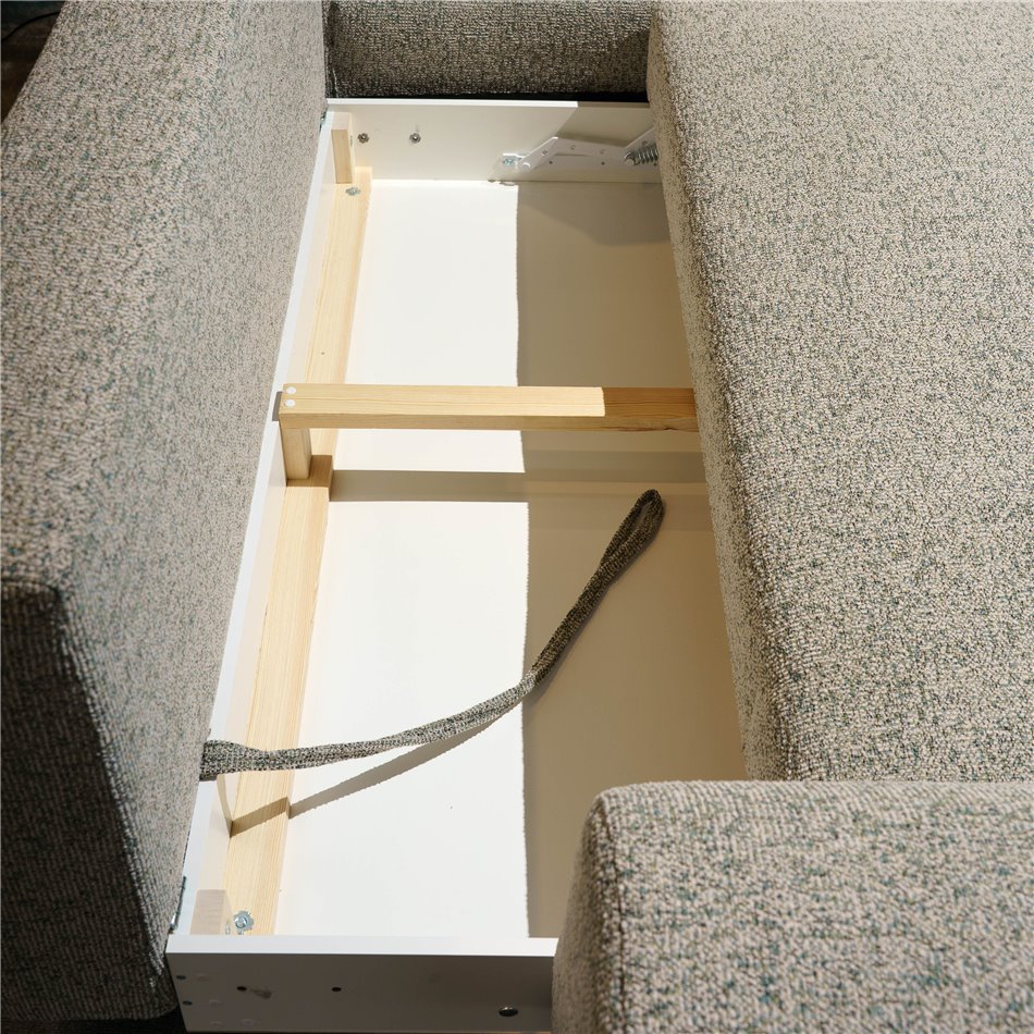 Угловой диван Wecapitol, правая сторона, раскладной, Puente 33, H89x276x175cm, высота сиденья 47cm