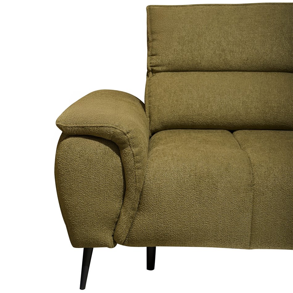 Sofa Wemontana Mini, right side, Chester 15, H97x276x185cm, seat height 44cm