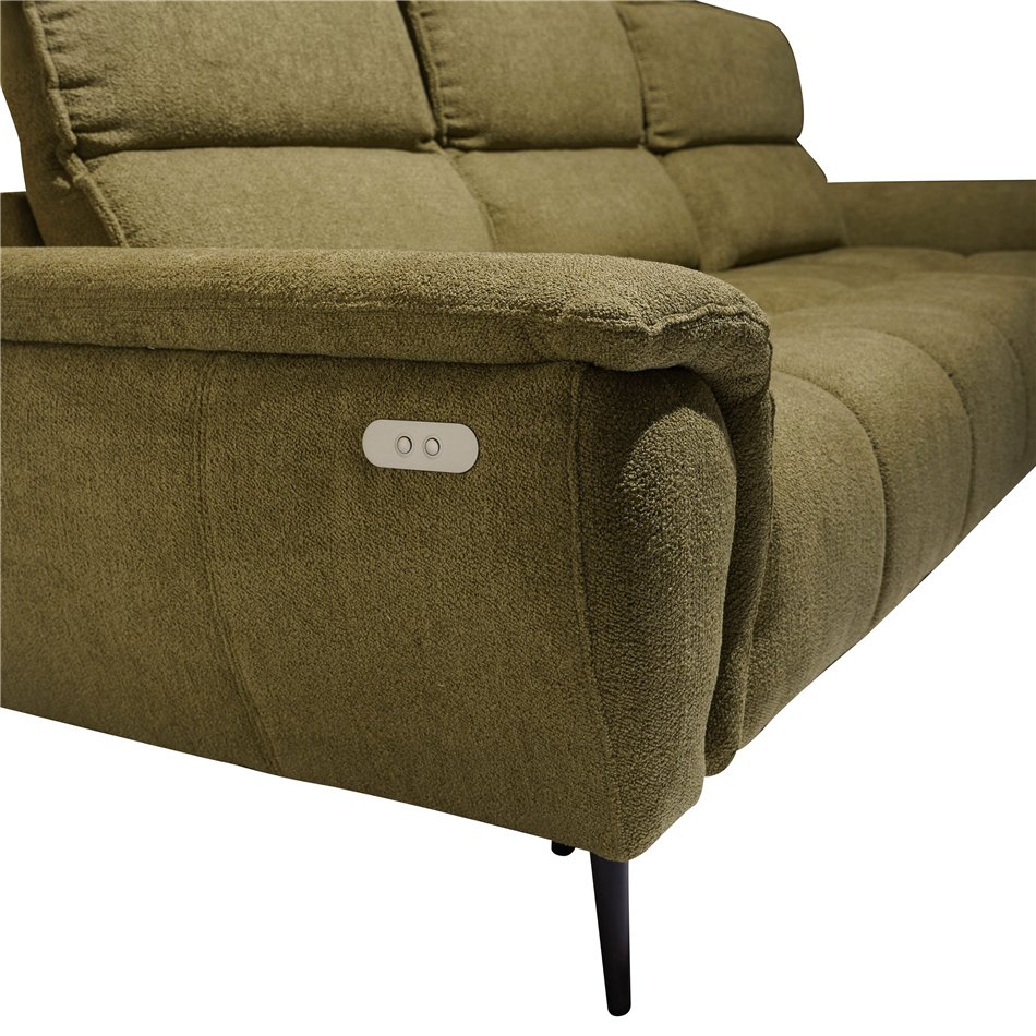Sofa Wemontana Mini, right side, Chester 15, H97x276x185cm, seat height 44cm