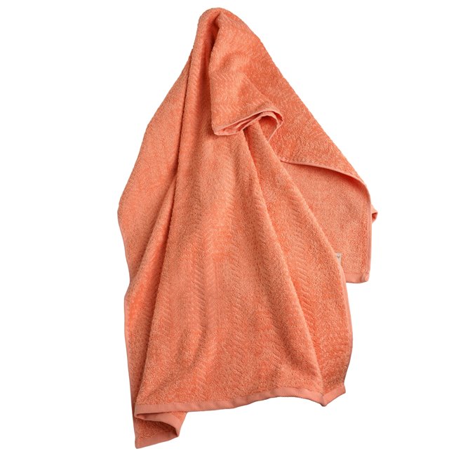 Bamboo towel Malda, 70x140cm, coral color, 500g/m2