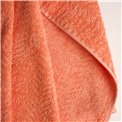 Bamboo towel Malda, 70x140cm, coral color, 500g/m2