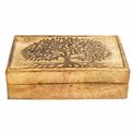 Wood box TREE M, H6x21x14cm