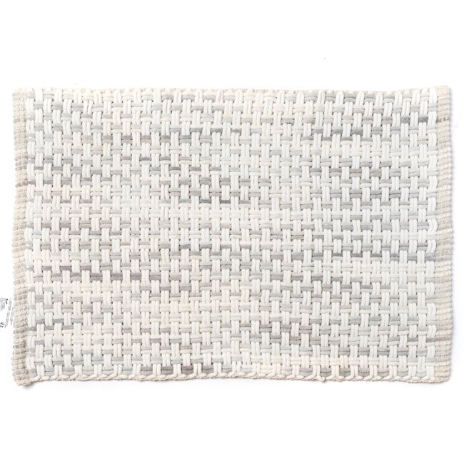 Bathmat Tresse, grey, 50x75cm