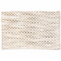 Bathmat Tresse, taupe, 50x75cm