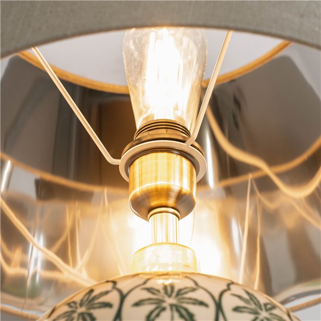 Настольная лампа Nordo gold, H30cm, D20cm, E27 60W(MAX)