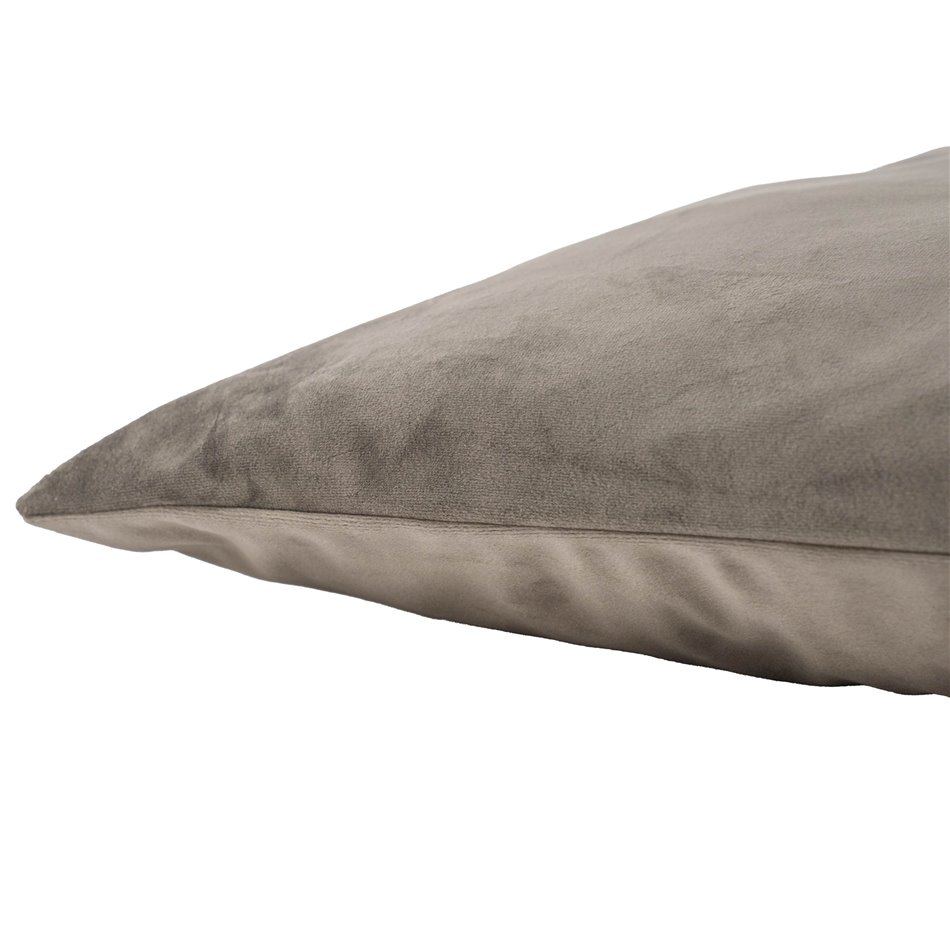 Decorative pillowcase Magical, dark taupe, 60x60cm