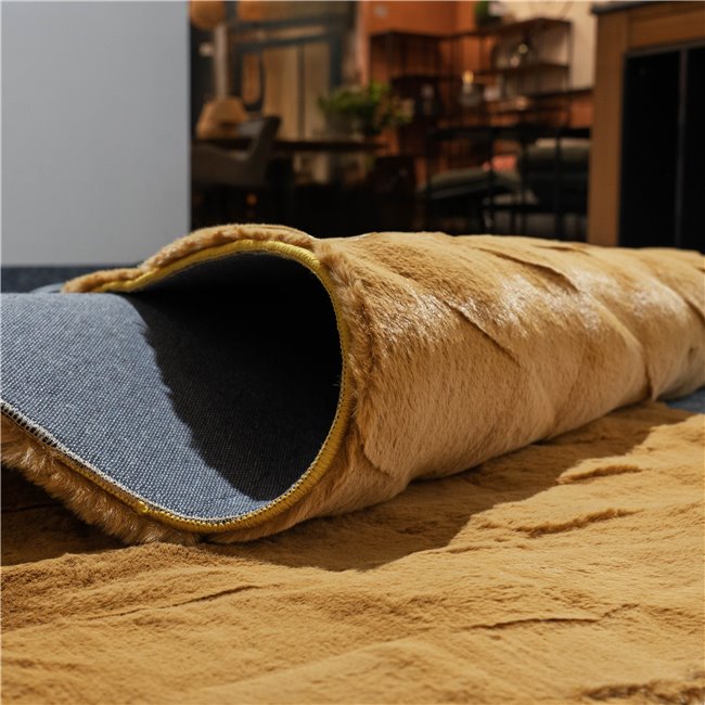 Carpet Lasoul, amber, 80x150cm