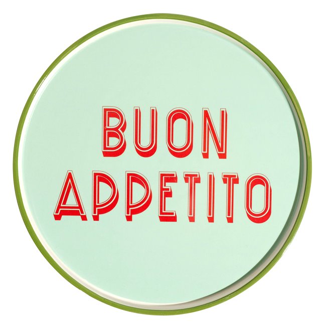 Тарелка Buon Appetito Mint, D25.5cm