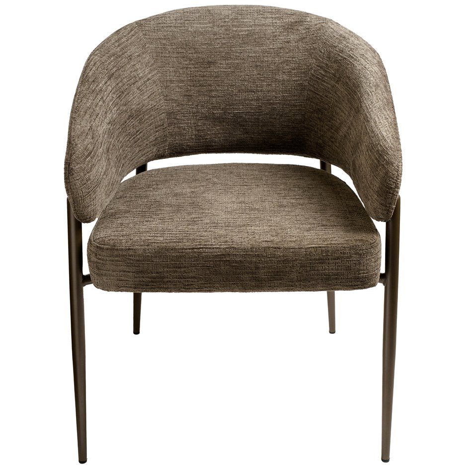 Dining chair Otava, 9 brown/coffee color, H78x50x51cm, seat height 47.5cm