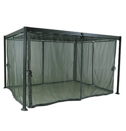 Комплект москитной сетки для перголы Labelize 3.8x3м, зеленый