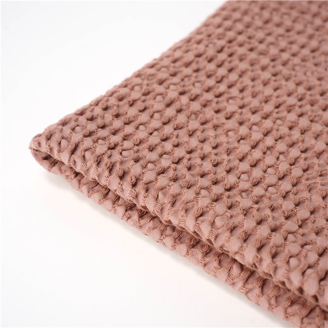 Cotton towel 50x100cm, brown, 360g/m2