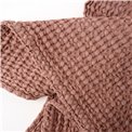 Cotton towel 50x100cm, brown, 360g/m2