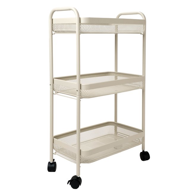 Metal trolley Mayaj, 46,5x26,5xH79,6cm