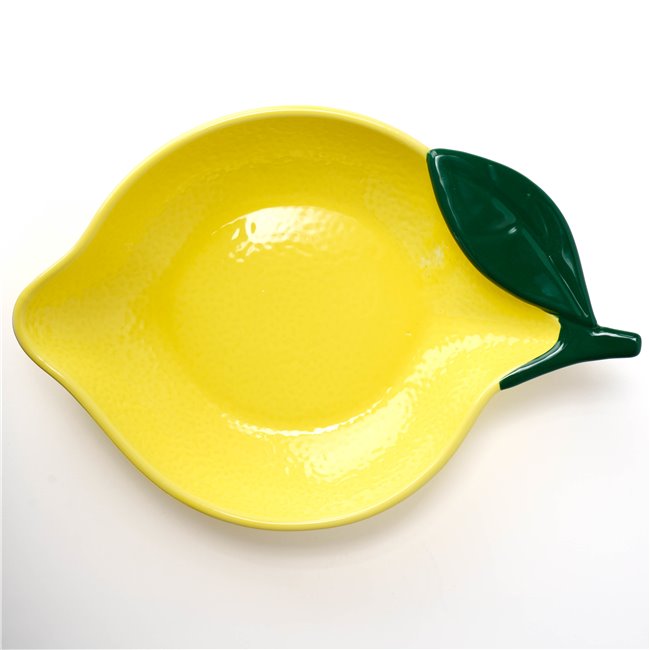 Serving plate Lemon, ceramic, 31x21,5xH6,7cm