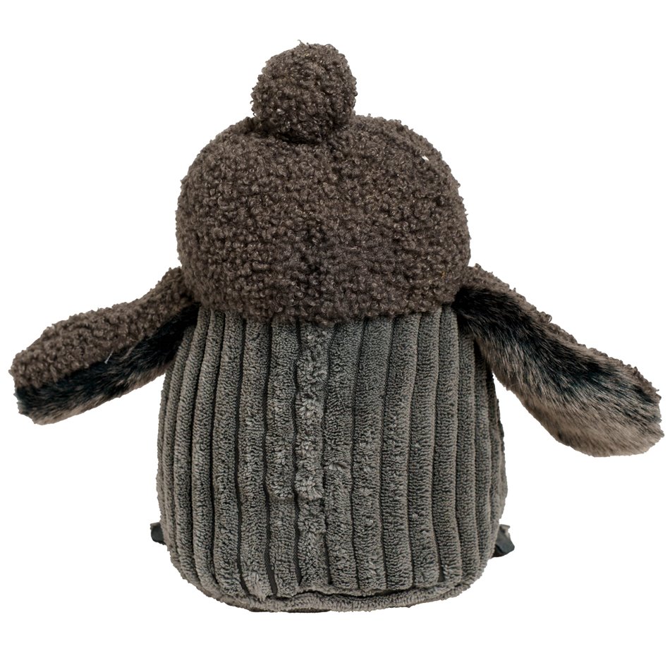 Door stopper Owl grey, 19x15x23cm