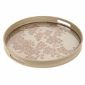 Decorative glass tray Farra L, 39.5x39.5x4cm