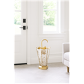 Umbrella stand Umbrella, golden, 33x29x65cm