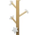 Coat rack Nuage, wooden/MDF, H135.5x35x35cm