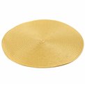 Салфетка под приборы BRAID round, желтый, D38cm