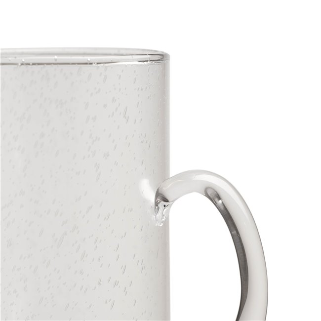 Jar Naia, glass, 1300ml, H20x16.5x10cm