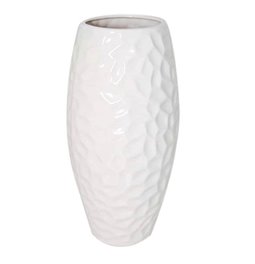 Vase Mercury M, white, H37x19cm