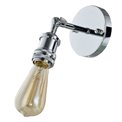 Wall lamp Restyler, chrome, E27 60W, H16x15x11.5cm
