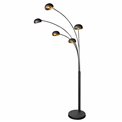 Floor lamp Arc, H208x110cm, E14 5x40W(MAX)