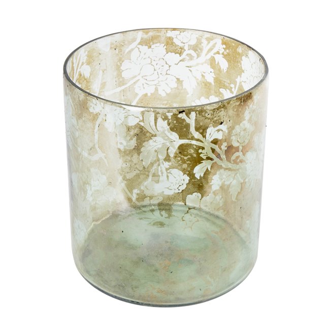 Подсвечник Mirror antique, H16cm, D15cm