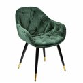 Chair Salorino, green, 83x60x61cm, seat height 43cm
