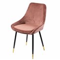 Chair Santana, pink 34 SD, H85x42x38cm, seat height 47cm