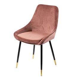 Chair Santana, pink 34 SD, H85x42x38cm, seat height 47cm