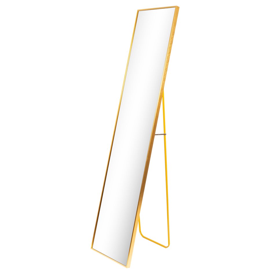 Mirror standing Izabella, copper color, H152x35x2.5cm