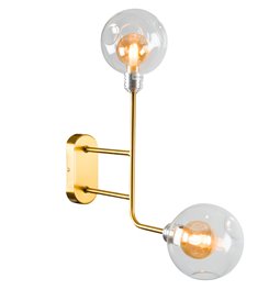Wall lamp Rebais, bronze, G9 2x35W(MAX), H43cm,12x40cm