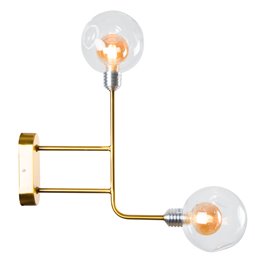 Wall lamp Rebais, bronze, G9 2x35W(MAX), H43cm,12x40cm