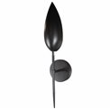 Wall lamp Kalix, black, E14 40W, H50cm D12cm