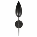 Wall lamp Kalix, black, E14 40W, H50cm D12cm