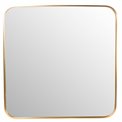 Настенное зеркало Idena, цвет золото, 50x50см