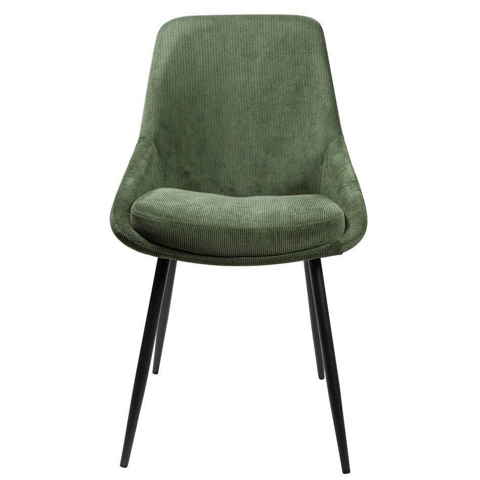 Обеденный стул Summer, зеленого цвета, 60x51x88см, высота сиденья 49см