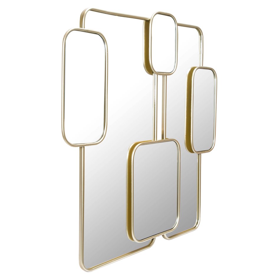 Wall mirror Ballao, 100x5x100cm