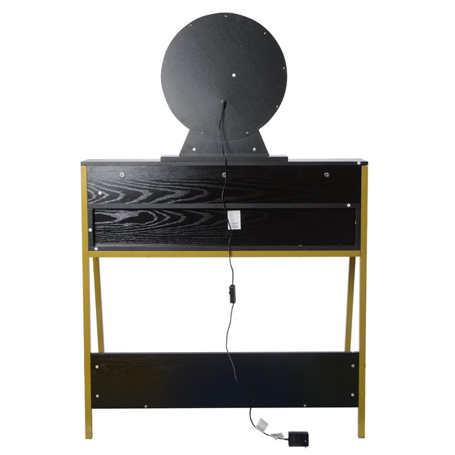 Dresser with mirror Franca, LED, H90x40x135cm