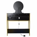 Dresser with mirror Franca, LED, H90x40x135cm