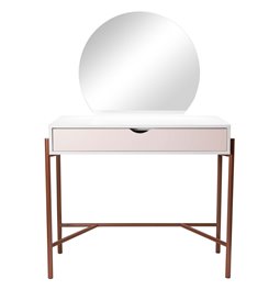 Dressing table with mirror Fribourg, H100x40x137cm