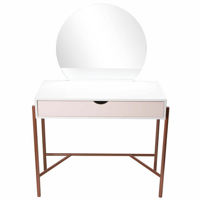 Dressing table with mirror Fribourg, H100x40x137cm