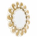 Mirror Torente, gold, D80x3cm